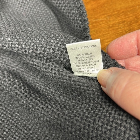 💯 cotton babydoll 600 west size small cardigan rose knit snap closure - Picture 13 of 13